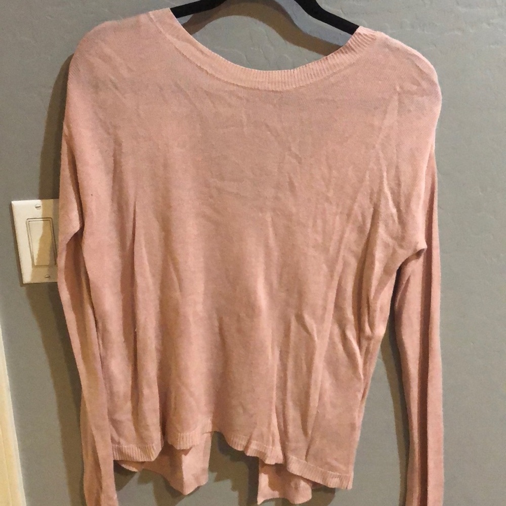 Pink sweater